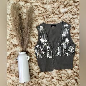 Women’s Sequin Vest
